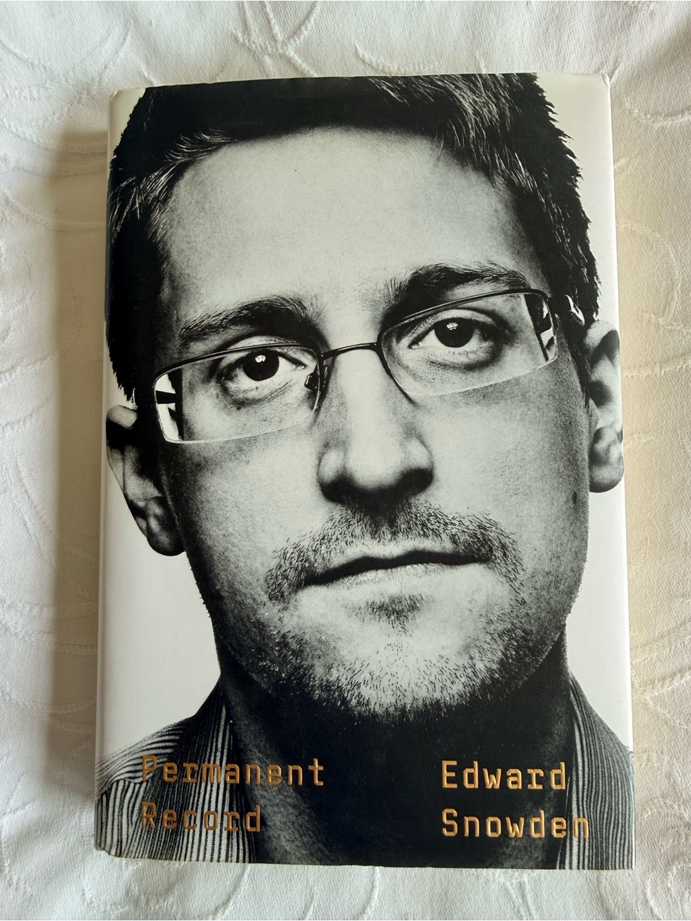Permanent Record Edward Snowden Hardcover Book 2019 Whistleblower Memoir